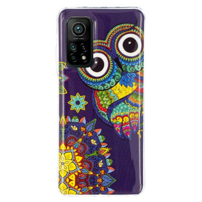 θηκη κινητου Xiaomi Mi 10T / 10T Pro Fluorescent Owl Mandala