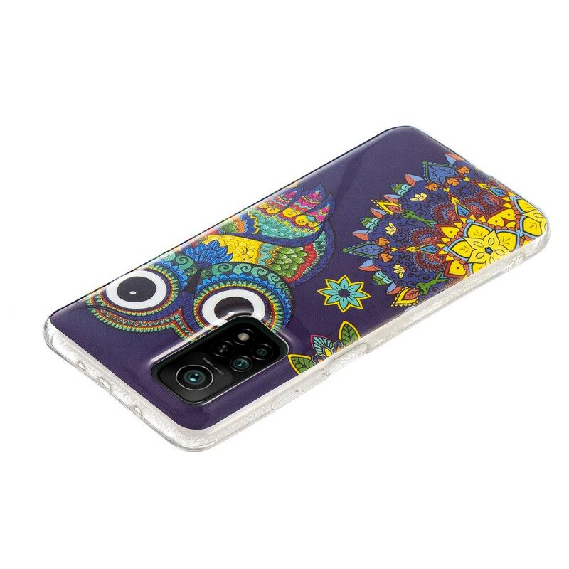 θηκη κινητου Xiaomi Mi 10T / 10T Pro Fluorescent Owl Mandala