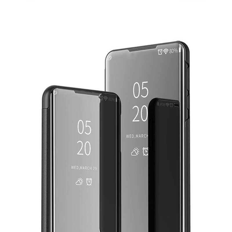 θηκη κινητου Xiaomi Mi 10T / 10T Pro Καθρέφτης Και Ψεύτικο Δέρμα