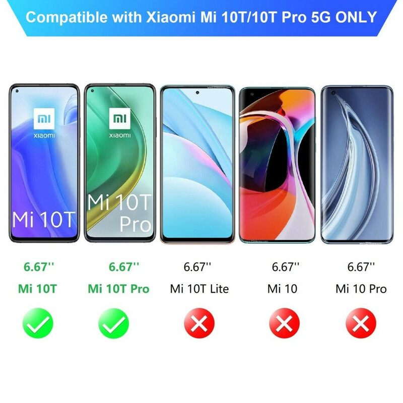 Θήκη Xiaomi Mi 10T / 10T Pro Διαφανής