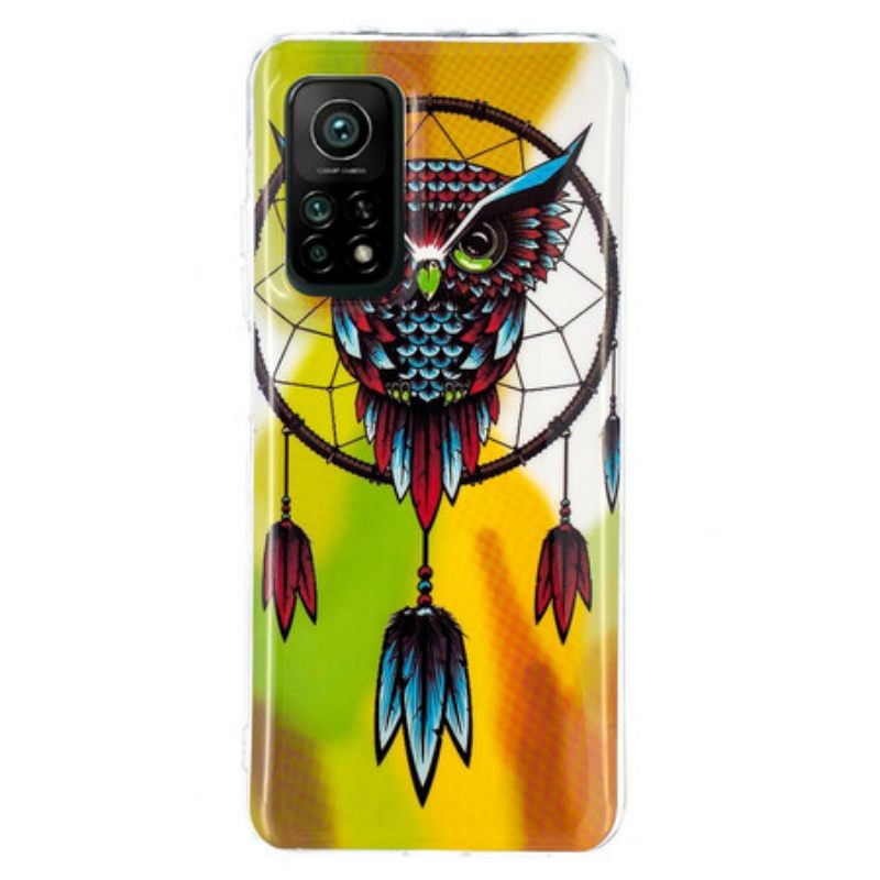 Θήκη Xiaomi Mi 10T / 10T Pro Fluorescent Dream Catcher Κουκουβάγιας