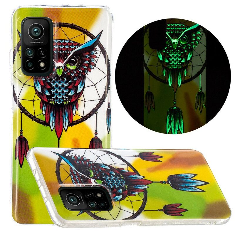 Θήκη Xiaomi Mi 10T / 10T Pro Fluorescent Dream Catcher Κουκουβάγιας