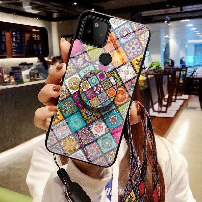 Θήκη Google Pixel 5A Μαγνητική Θήκη Patchwork