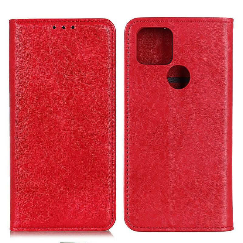 θηκη κινητου Google Pixel 5A Θήκη Flip Split Leather Υφή