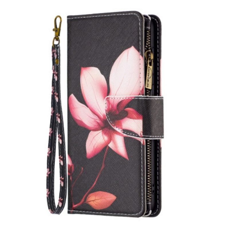 Δερματινη Θηκη iPhone 16 Plus Πορτοφόλι Lotus Strap