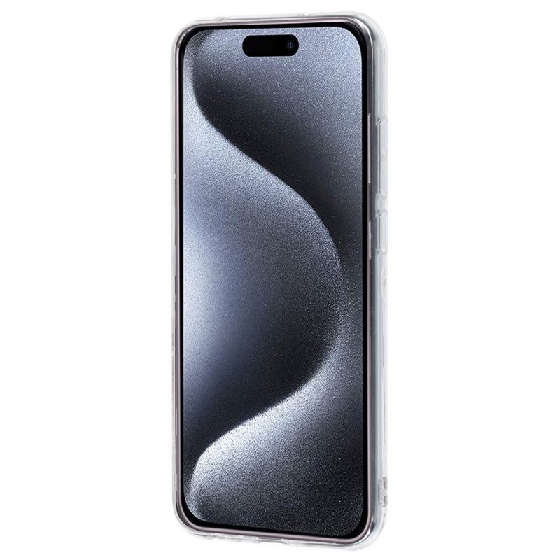 Κάλυμμα iPhone 16 Plus Μαρμάρινο Σχέδιο Σιλικόνης