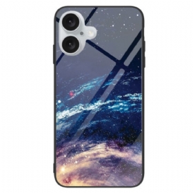 Κάλυμμα iPhone 16 Plus Tempered Glass The Milky Way