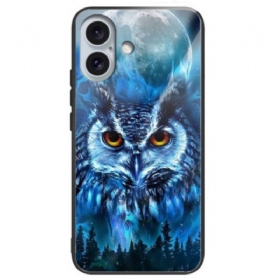 Κάλυμμα iPhone 16 Plus Θήκες Κινητών Forest Owl Tempered Glass