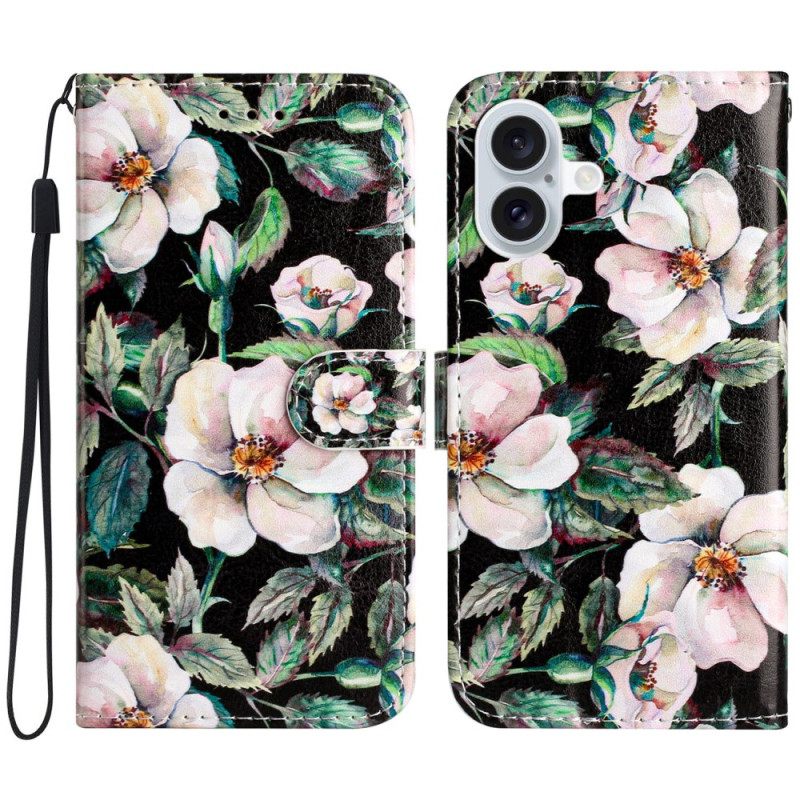 Θηκη Κινητου iPhone 16 Plus Θήκες Κινητών Strap Magnolias