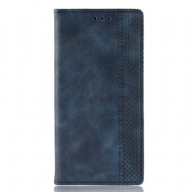 θηκη κινητου Samsung Galaxy A80 / A90 Θήκη Flip Στυλιζαρισμένο Ψεύτικο Δέρμα