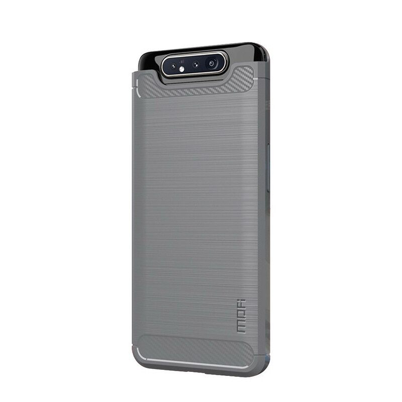 Θήκη Samsung Galaxy A80 / A90 Mofi Brushed Carbon Fiber