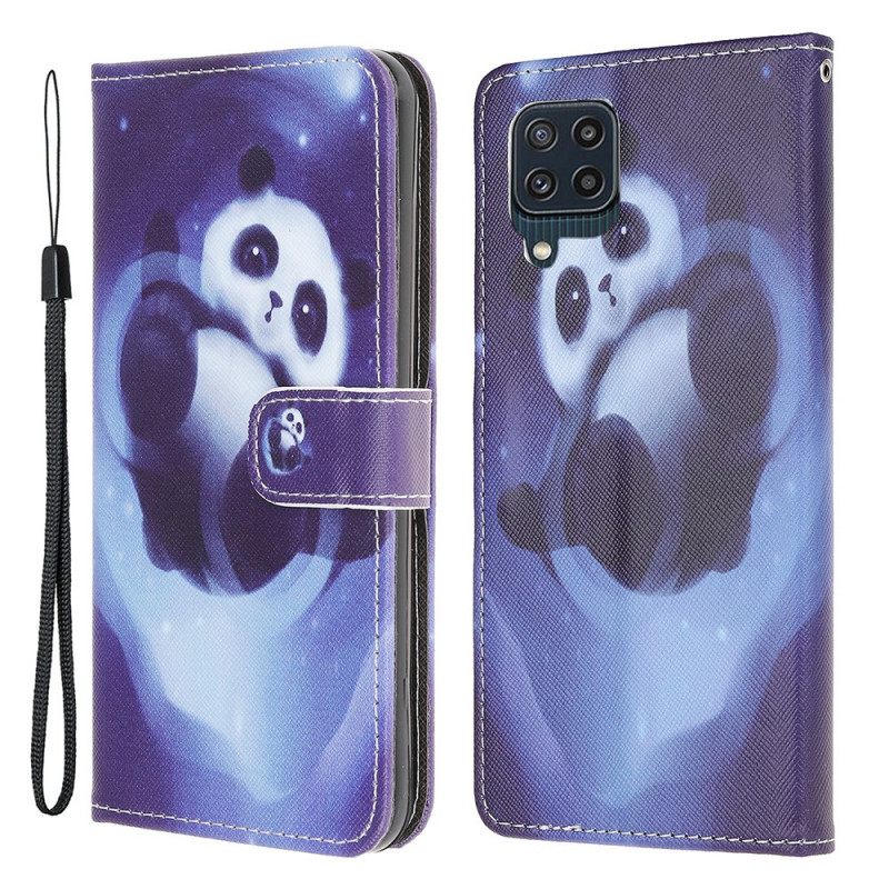 Κάλυμμα Samsung Galaxy M32 με κορδονι Panda Space Με Κορδόνι