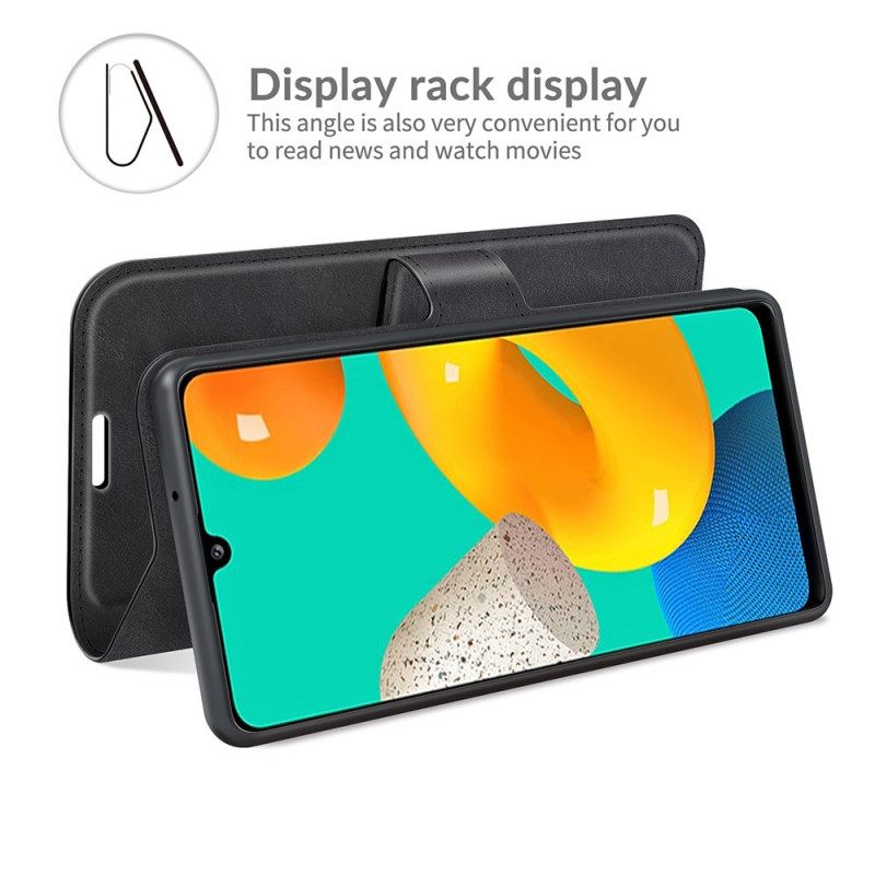 Θήκη Flip Samsung Galaxy M32 Faux Leather Slim