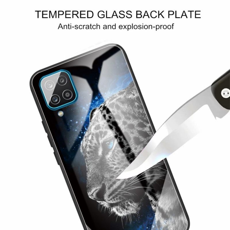 Θήκη Samsung Galaxy M32 Γυαλί Feline Face Tempered Glass