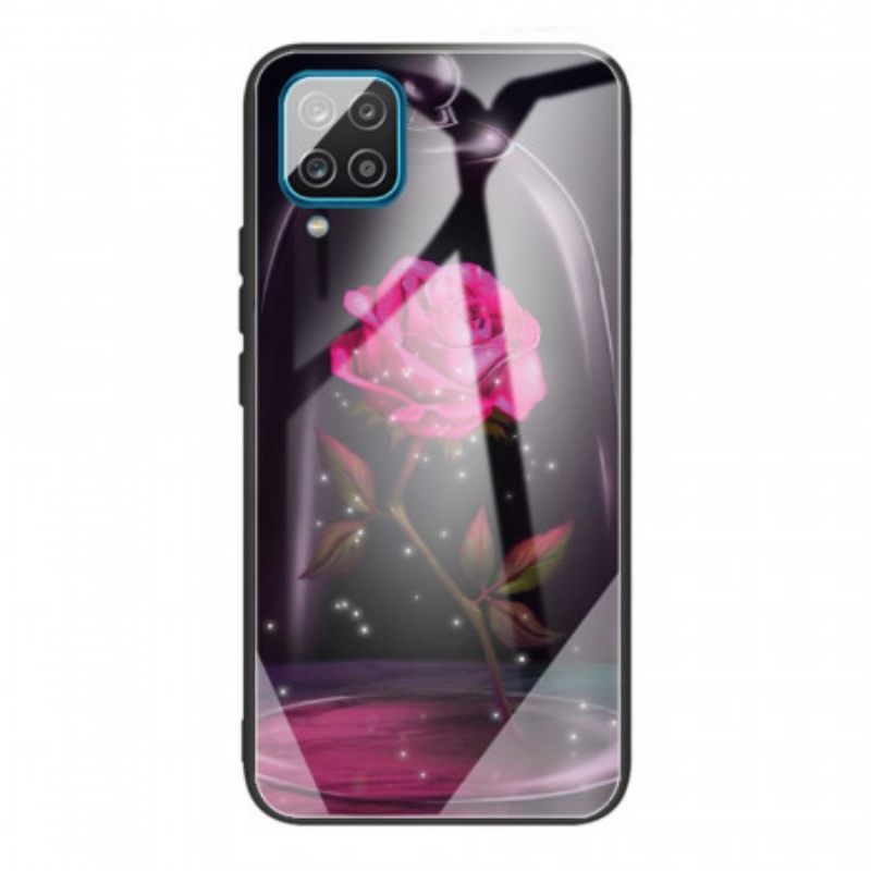 Θήκη Samsung Galaxy M32 Magic Pink Tempered Glass