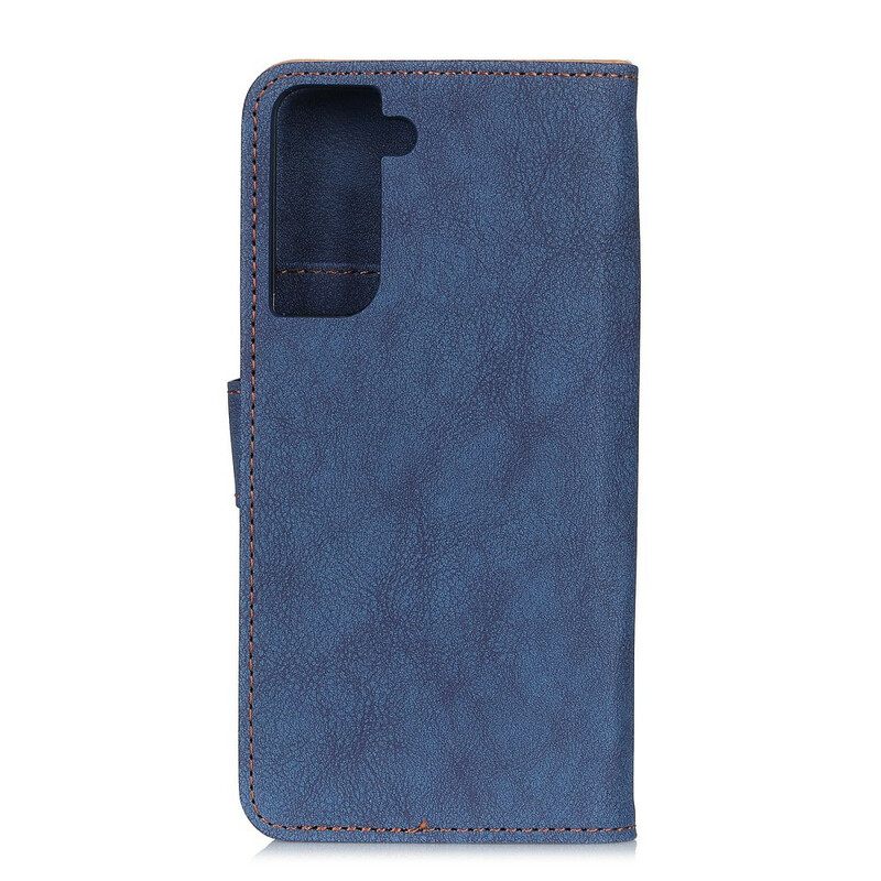 δερματινη θηκη Samsung Galaxy S21 Plus 5G Khazneh Retro Split Faux Leather