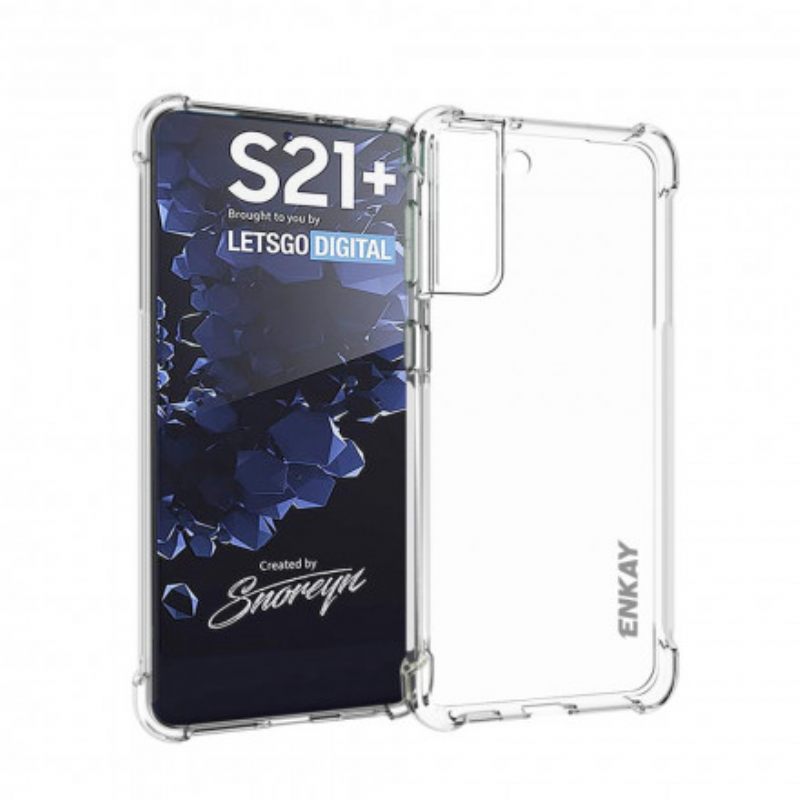 θηκη κινητου Samsung Galaxy S21 Plus 5G Enkay Combo Και Tempered Glass