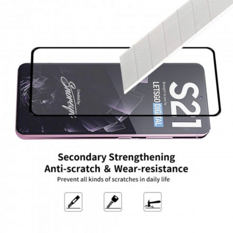 θηκη κινητου Samsung Galaxy S21 Plus 5G Enkay Combo Και Tempered Glass