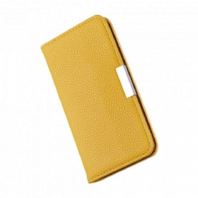 θηκη κινητου Samsung Galaxy S21 Plus 5G Θήκη Flip Faux Leather Litchi Ultra Chic