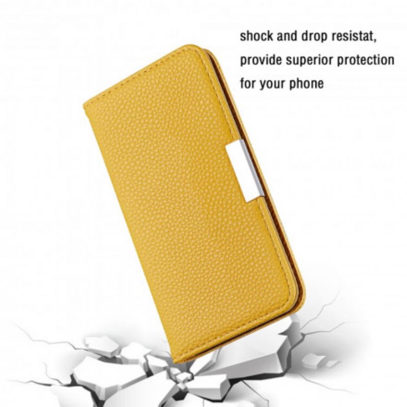 θηκη κινητου Samsung Galaxy S21 Plus 5G Θήκη Flip Faux Leather Litchi Ultra Chic