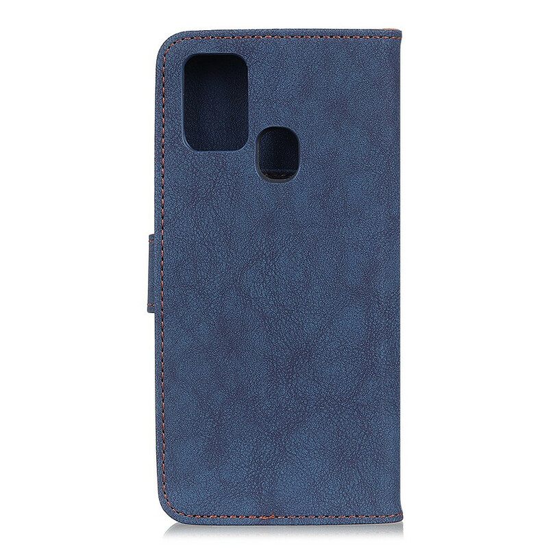 Κάλυμμα Samsung Galaxy M21 Khazneh Retro Split Faux Leather