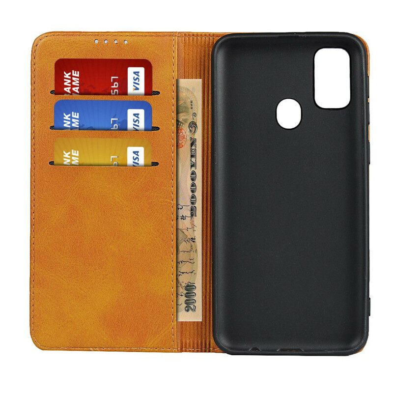 θηκη κινητου Samsung Galaxy M21 Θήκη Flip Elegance Split Leather