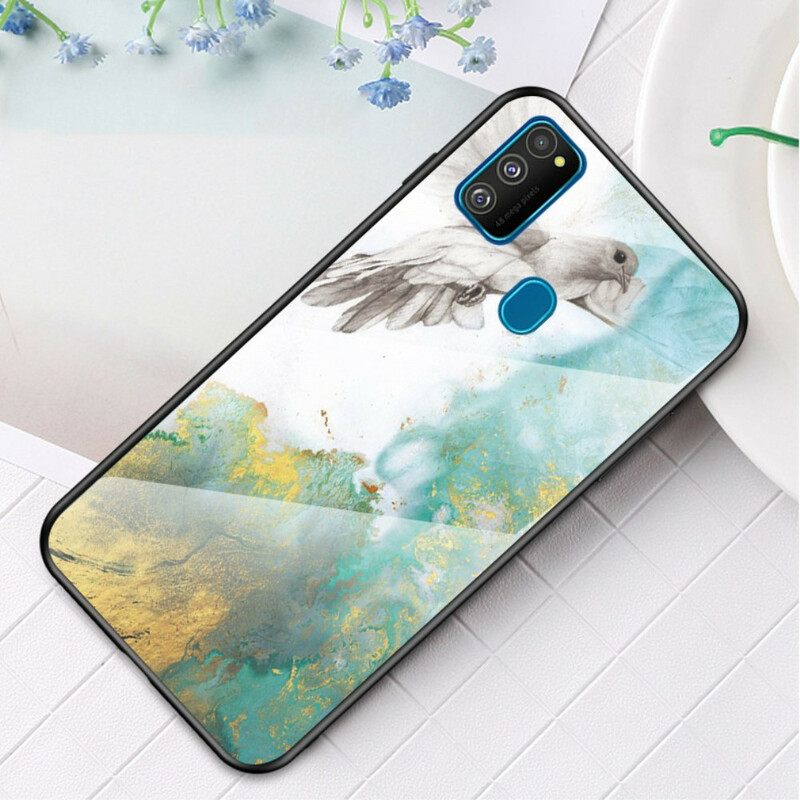 Θήκη Samsung Galaxy M21 Premium Color Tempered Glass