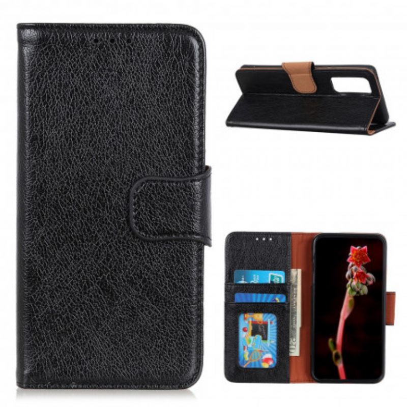 Κάλυμμα OnePlus 9 Split Nappa Leather