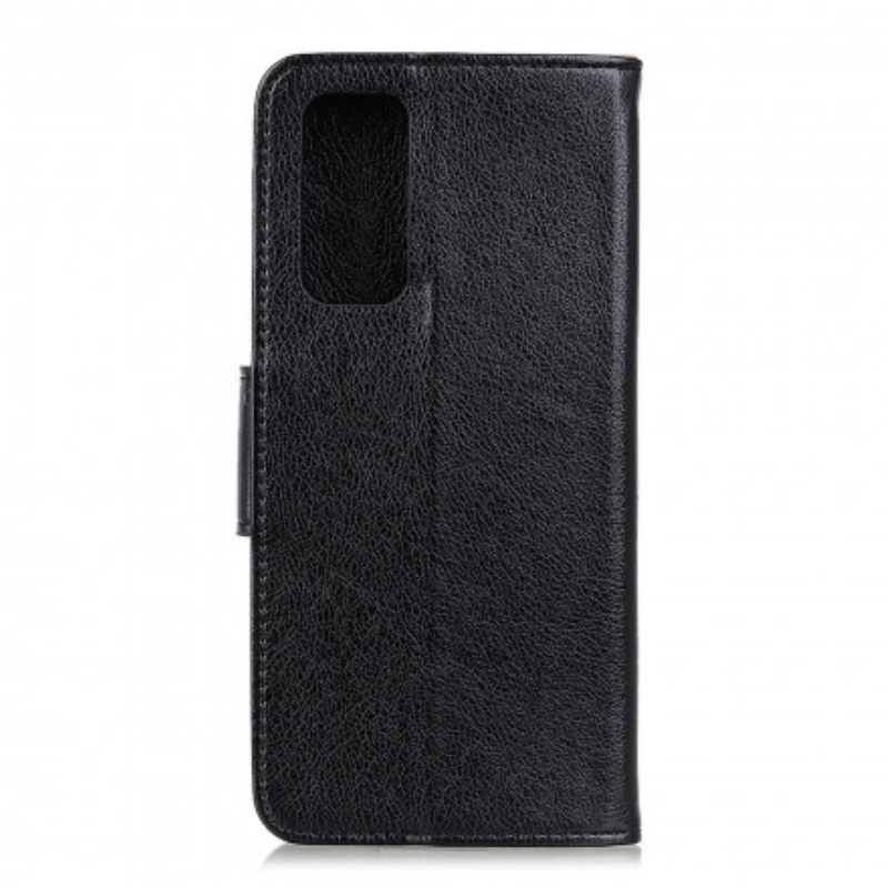 Κάλυμμα OnePlus 9 Split Nappa Leather