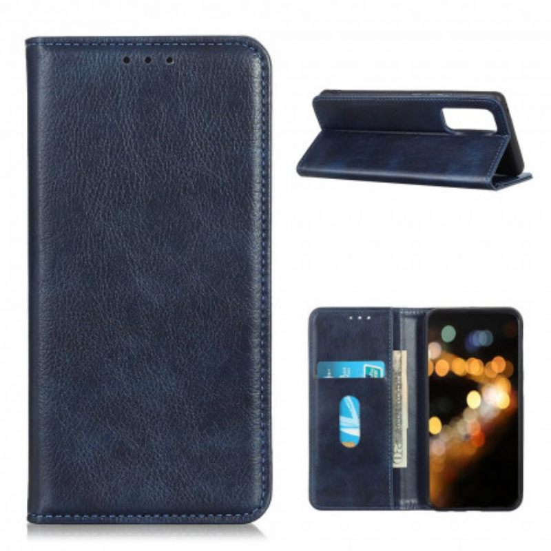 θηκη κινητου OnePlus 9 Θήκη Flip Litchi Split Leather