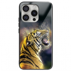 Κάλυμμα iPhone 16 Pro Roaring Tiger Tempered Glass