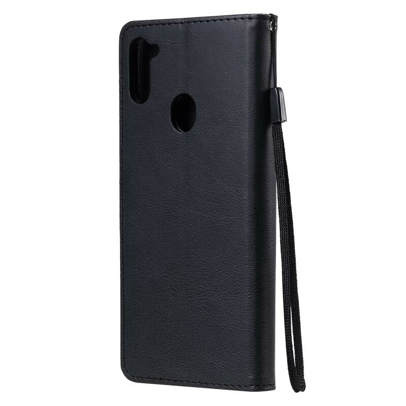 Κάλυμμα Samsung Galaxy M11 Faux Leather Standard