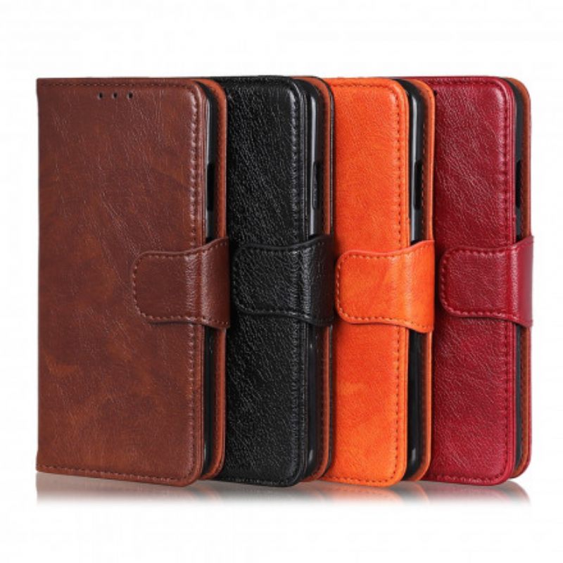 Κάλυμμα Poco M5s Split Nappa Leather