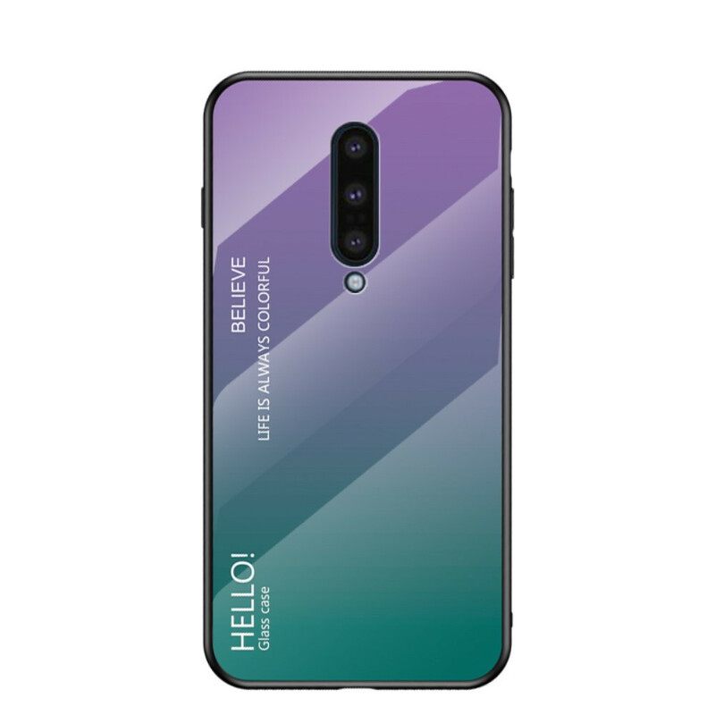 Θήκη OnePlus 8 Tempered Glass Γεια Σας