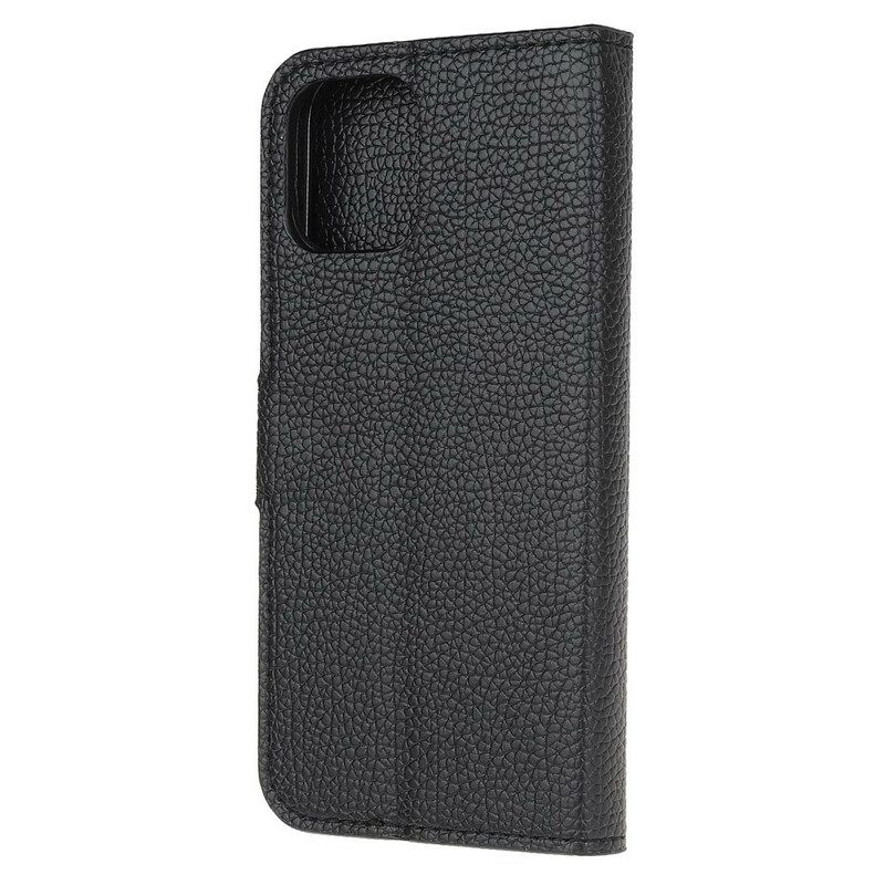 δερματινη θηκη iPhone 13 Pro Litchi Grain Leather Effect