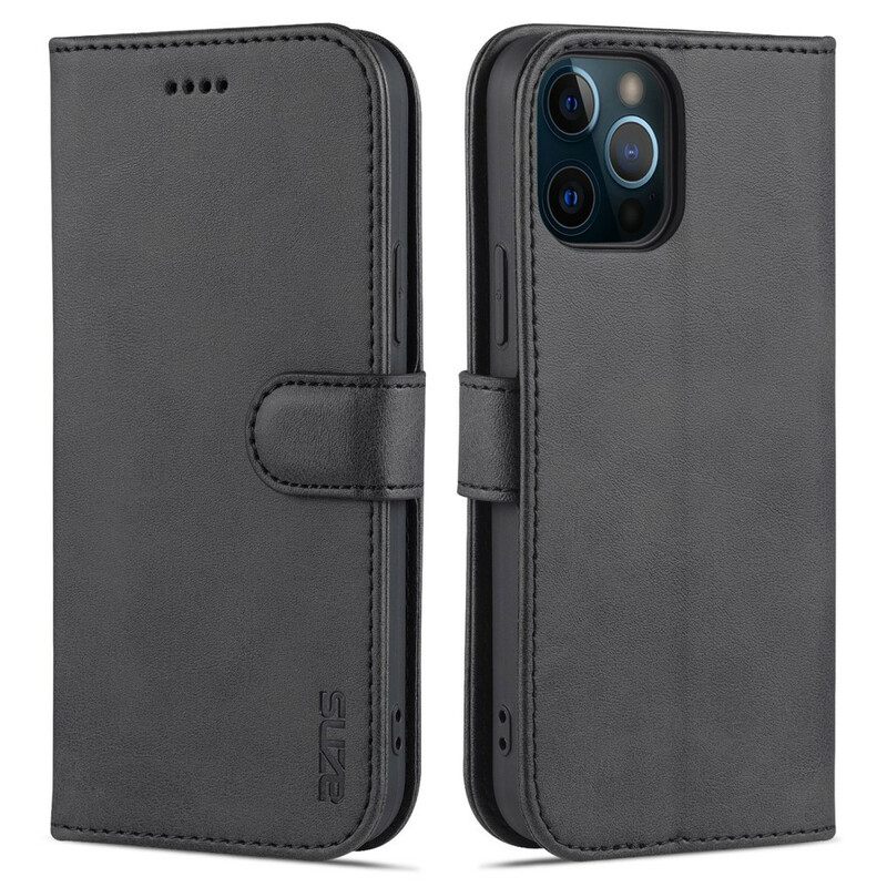 Κάλυμμα iPhone 13 Pro Azns Faux Leather