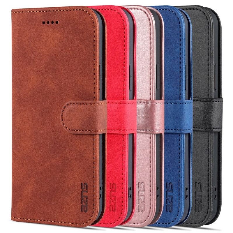 Κάλυμμα iPhone 13 Pro Azns Faux Leather