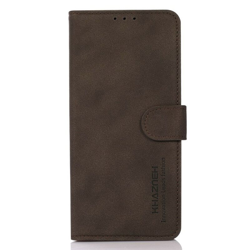 Κάλυμμα iPhone 13 Pro Khazneh Fashion Leather Effect