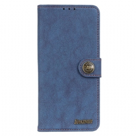 Κάλυμμα iPhone 13 Pro Khazneh Retro Split Faux Leather