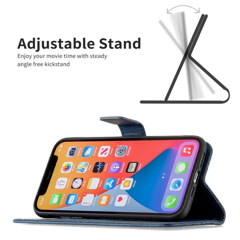 Κάλυμμα iPhone 13 Pro με κορδονι Μπαρόκ Strappy Butterfly