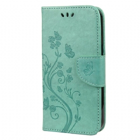 Κάλυμμα iPhone 13 Pro με κορδονι Strappy Floral