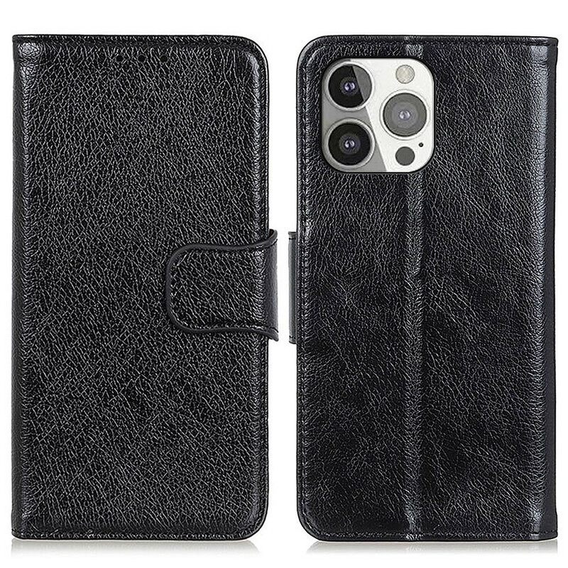 Κάλυμμα iPhone 13 Pro Split Nappa Leather