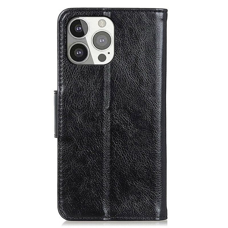 Κάλυμμα iPhone 13 Pro Split Nappa Leather