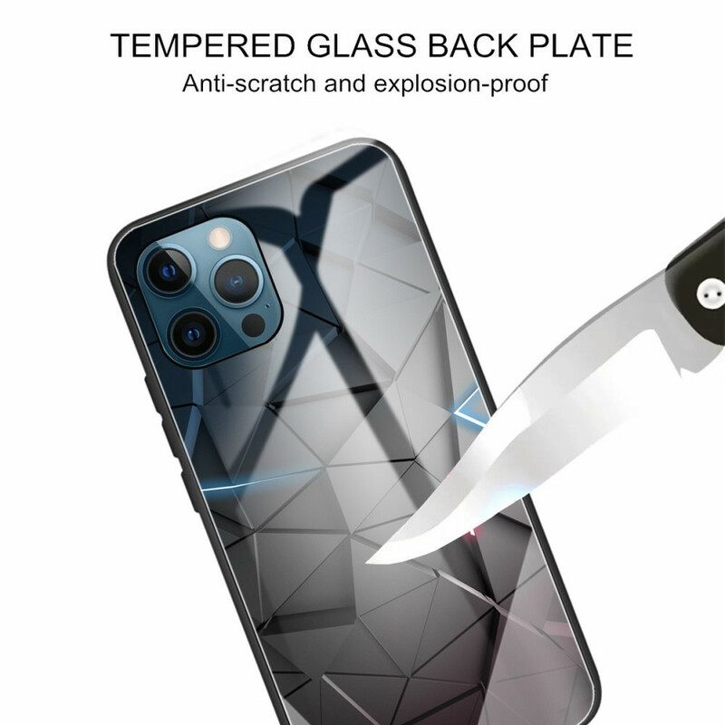 Θήκη iPhone 13 Pro Γεωμετρία Tempered Glass