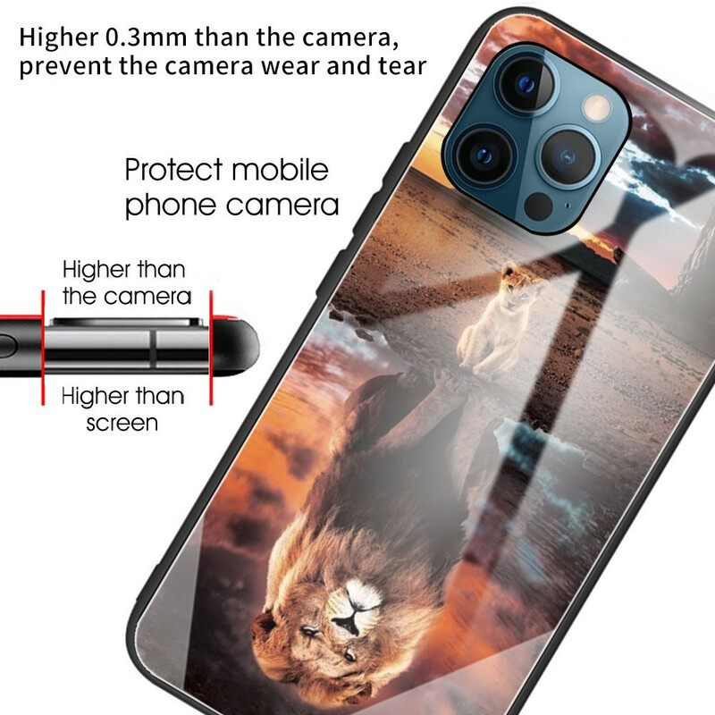 Θήκη iPhone 13 Pro Lion Cub's Dream Tempered Glass