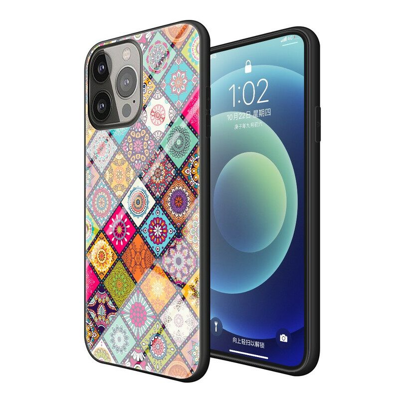 Θήκη iPhone 13 Pro Μαγνητική Θήκη Patchwork