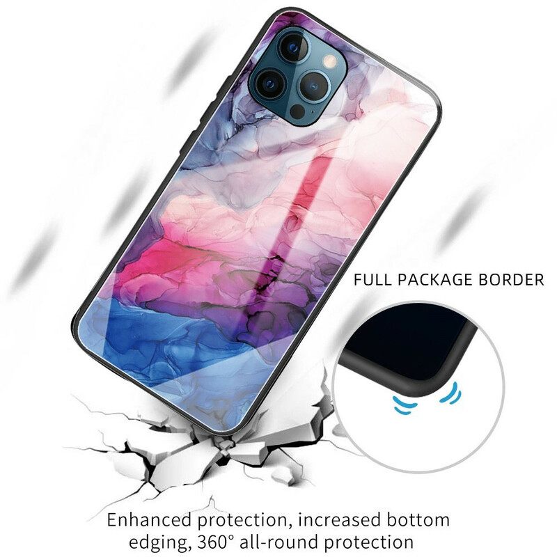 Θήκη iPhone 13 Pro Μάρμαρο Tempered Glass