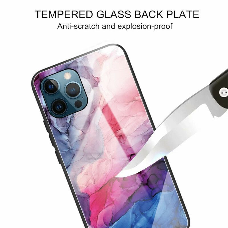 Θήκη iPhone 13 Pro Μάρμαρο Tempered Glass