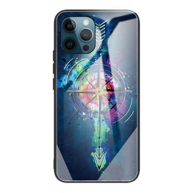 Θήκη iPhone 13 Pro Wind Rose Tempered Glass