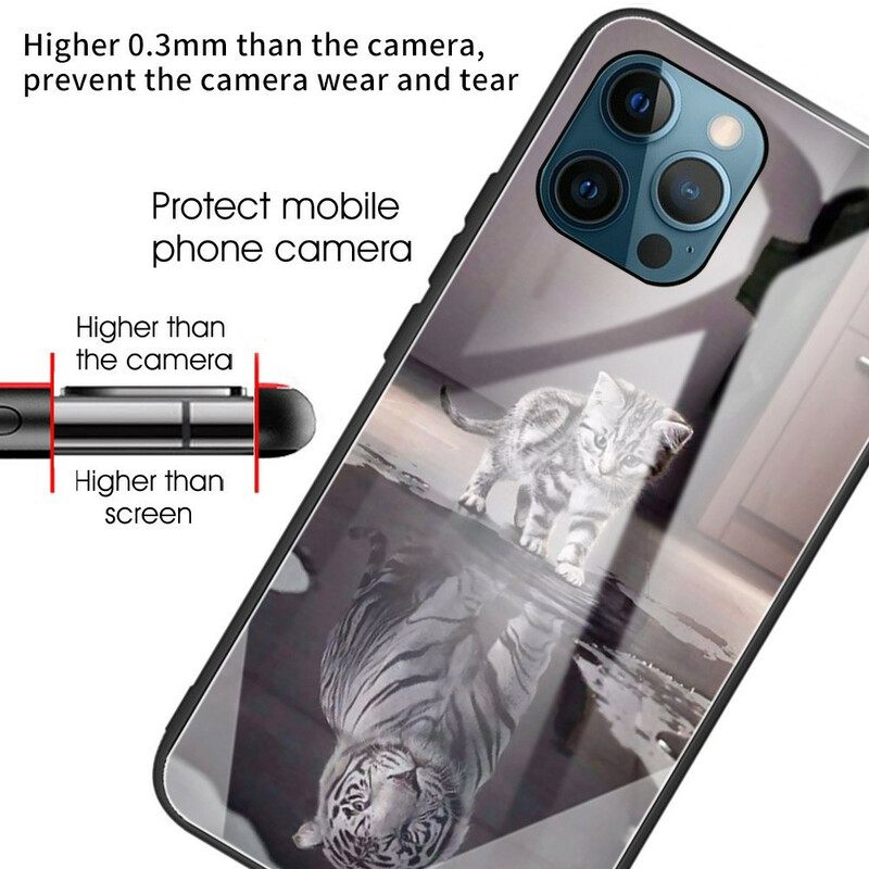 θηκη κινητου iPhone 13 Pro Kitten Dream Tempered Glass